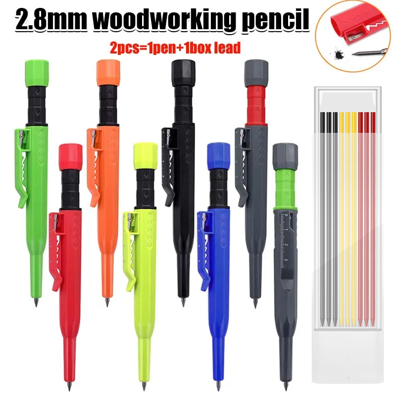 Staedtler Pencil Lumocolor - 목공용 연필 세트 목공 기계식 3색