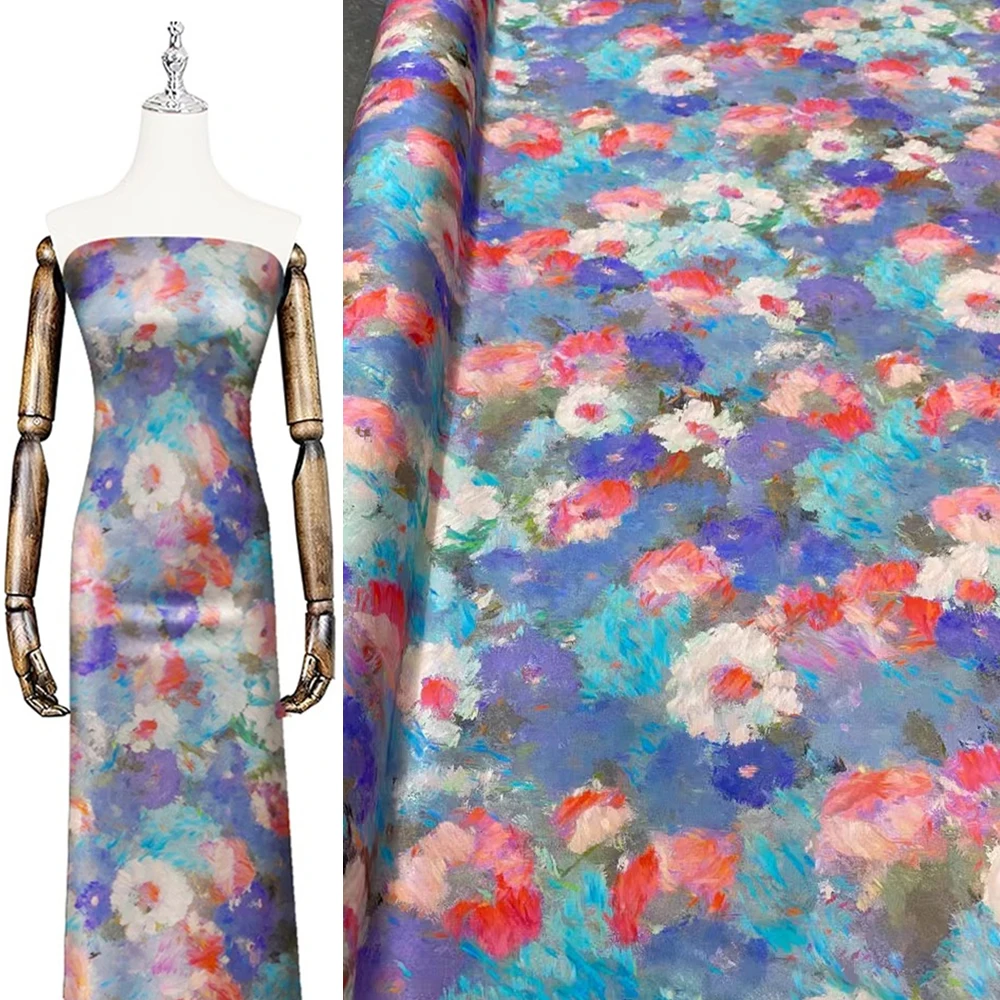 Silk Painting Dye - 디자이너 브랜드 실크 원단 패션 피카소
