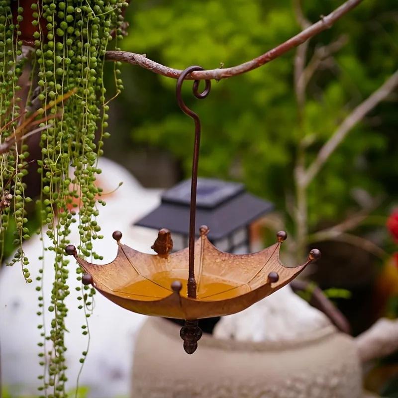 Art Craft Umbrella - 1개 빈티지 금속 우산 모양 새