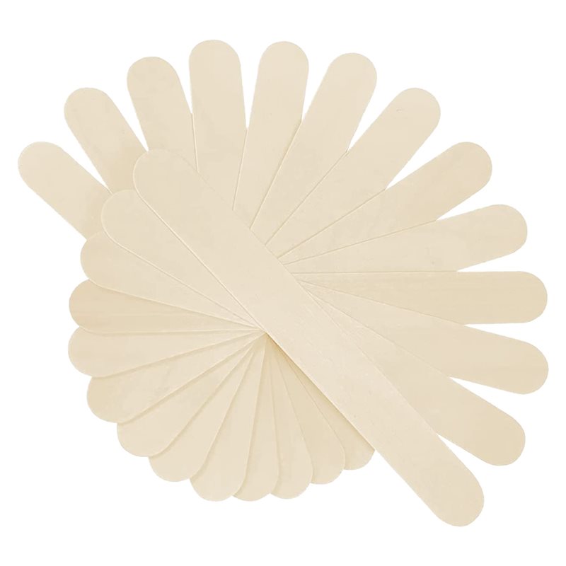 Art Craft Jumbo - DTA4 500개입 나무 공예 스틱, 6x3/4인치