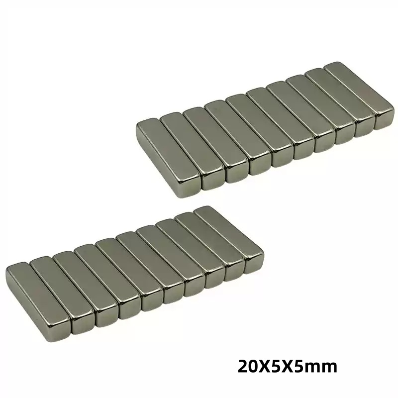 Art Craft Magnet - 20X5X5mm N35 네오디뮴 자석 초박형 사각