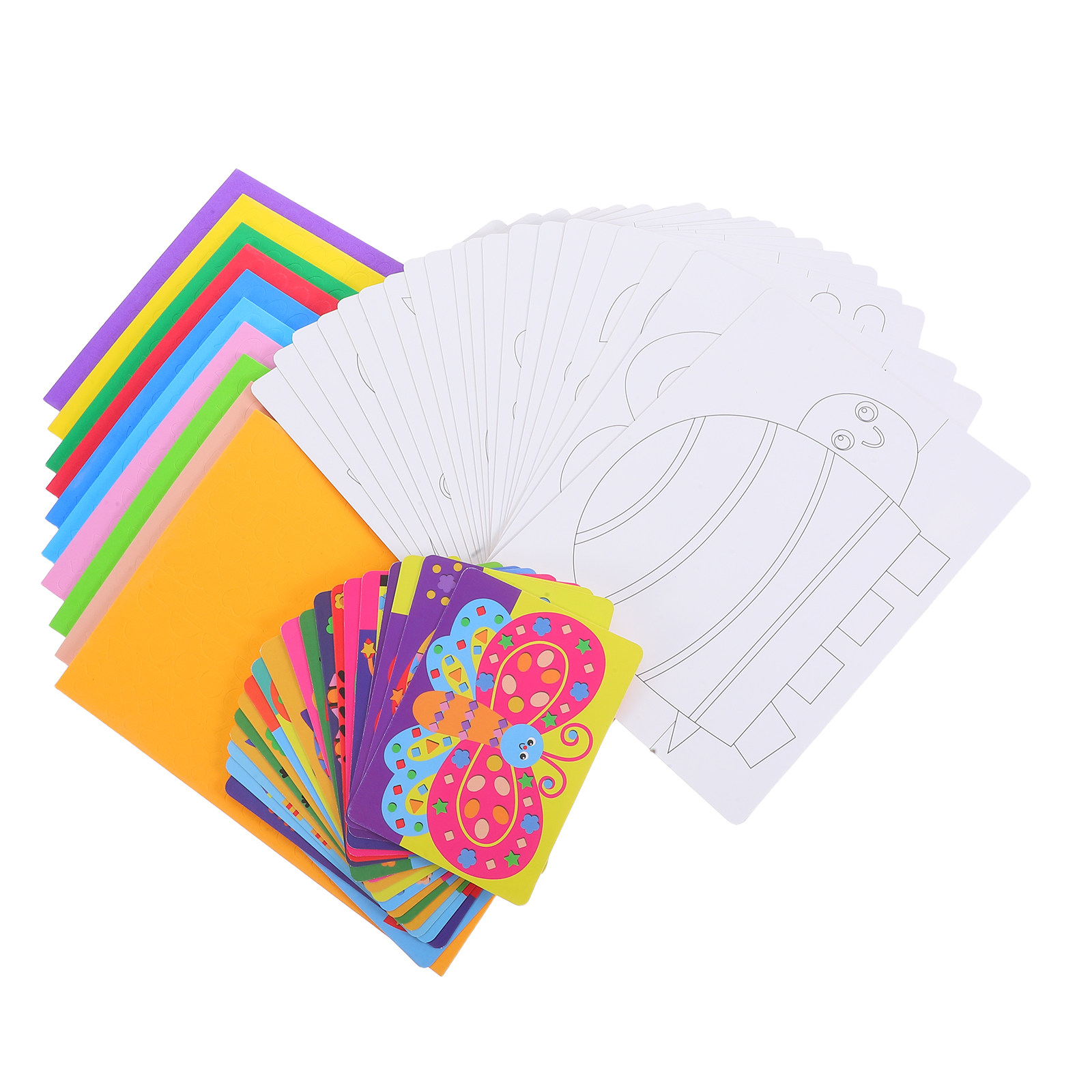 1 세트 3D Eva 스티커 퍼즐 크리 에이 티브 만화 - Art Craft Activities For Preschoolers 리뷰 및 가격