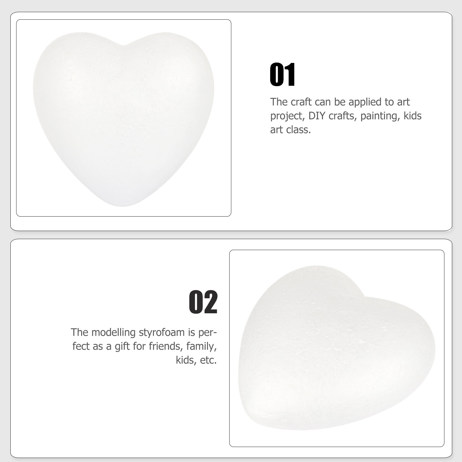 Craft Hearts Heart-Shaped Poly - Art And Craft Valentine 리뷰 및 가격