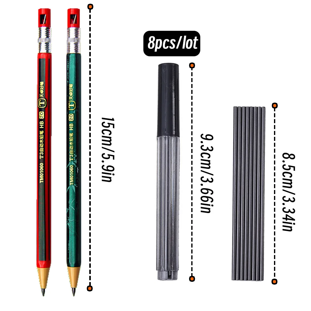 2.0mm 기계식 연필 세트 샤프너가있는 2B 자동 학 - Staedtler Pencil Lumocolor 리뷰 및 가격