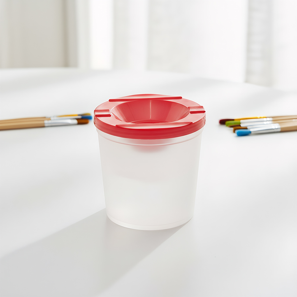 컬러 뚜껑이 있는 페인트 물컵, 흘림 방지 학습용 컬러 - Art Craft Cup 리뷰 및 가격