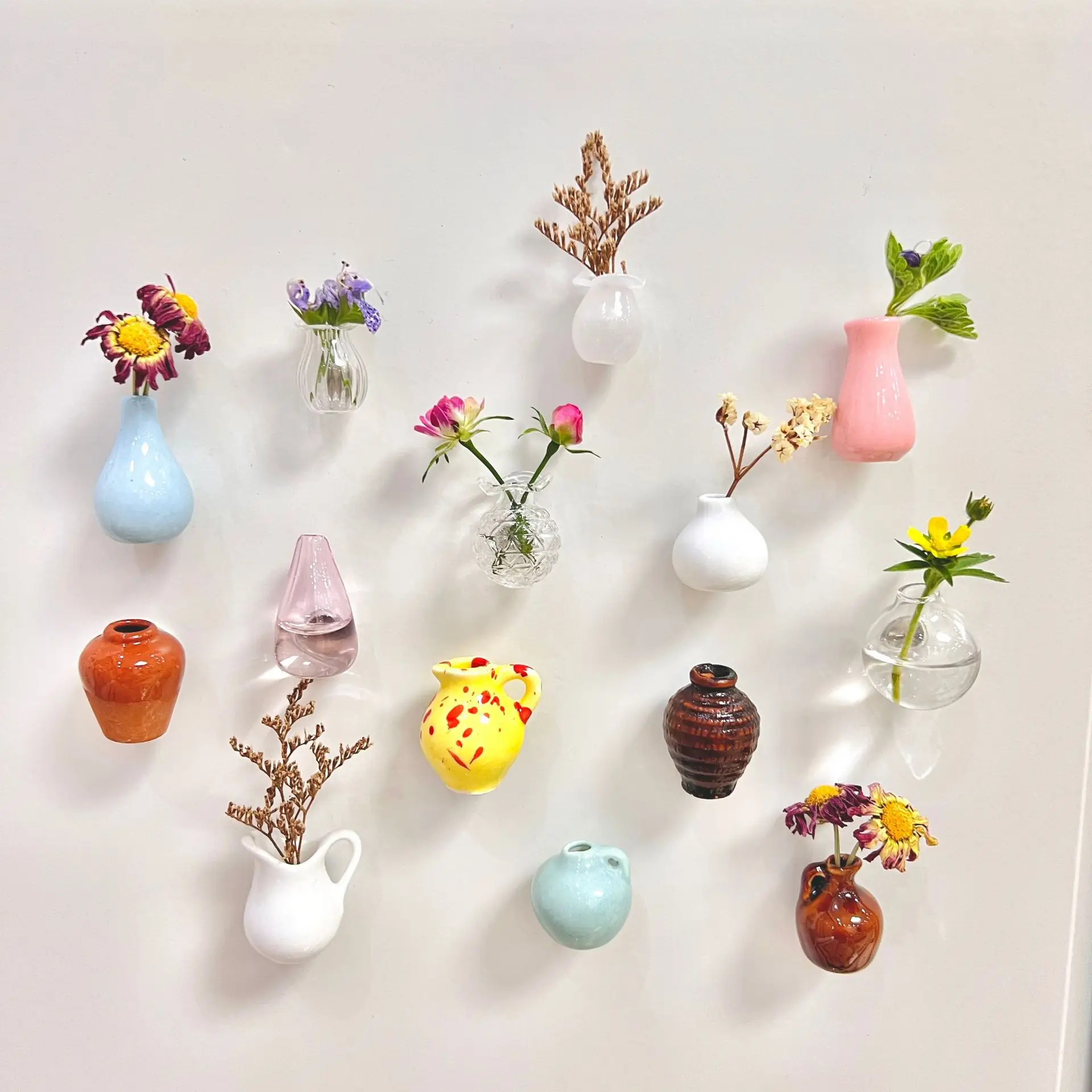 창의적이고 귀여운 미니 유리 화병 식물 테라리움 아트  - Art Craft Magnet 리뷰 및 가격