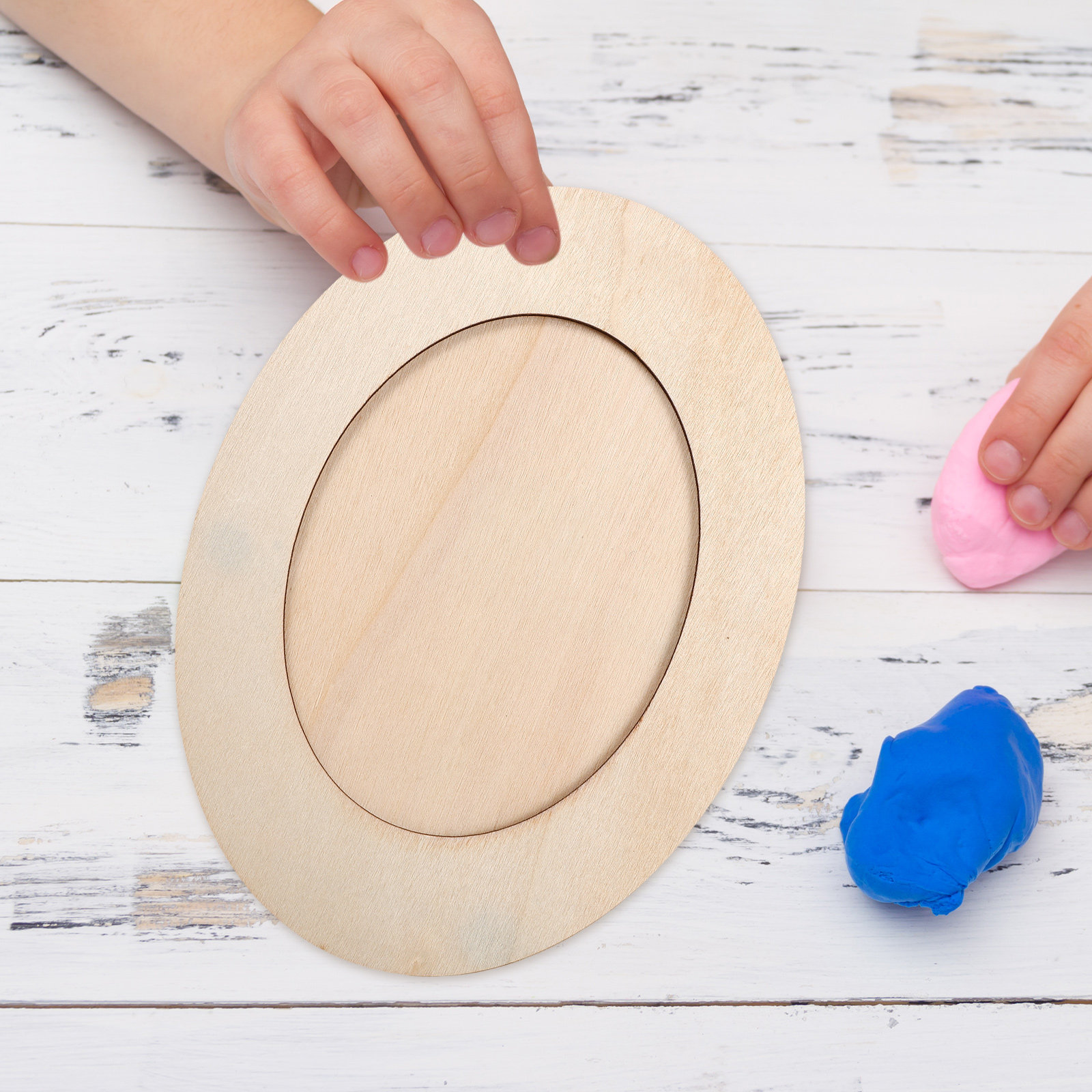어린이를 위한 미완성 타원형 나무 사진 프레임 키트 D - Art Craft Activities For Preschoolers 리뷰 및 가격