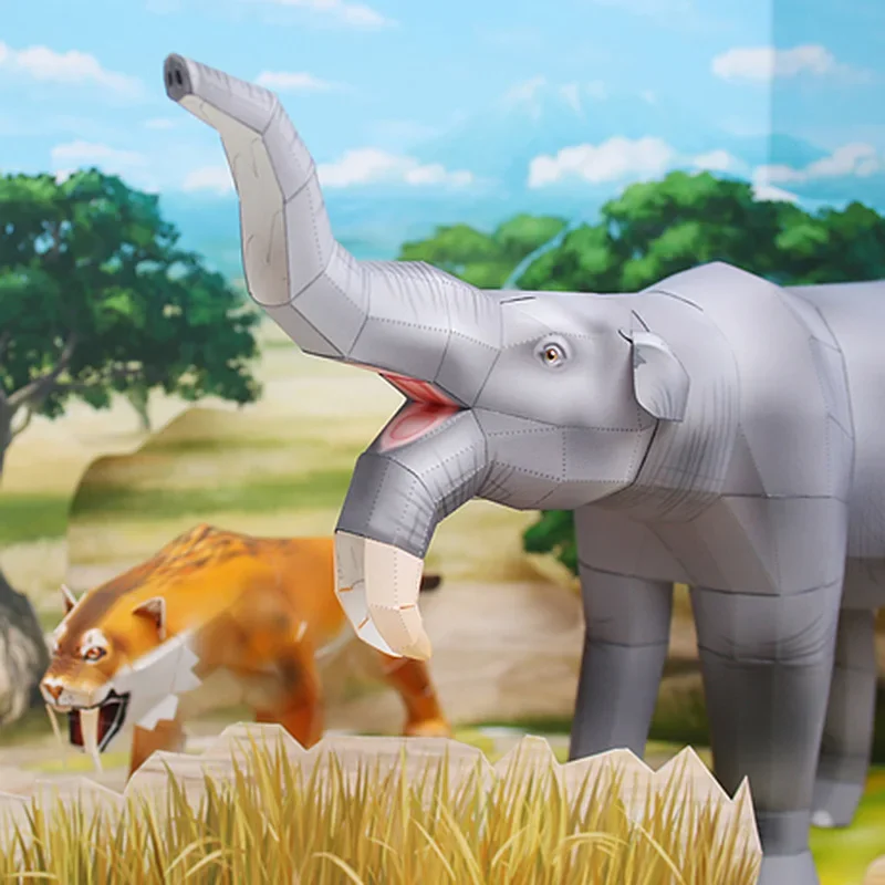 디노테리움 코끼리 종이접기 미니 3D 종이 모델 종이공 - Art Craft Elephant 리뷰 및 가격
