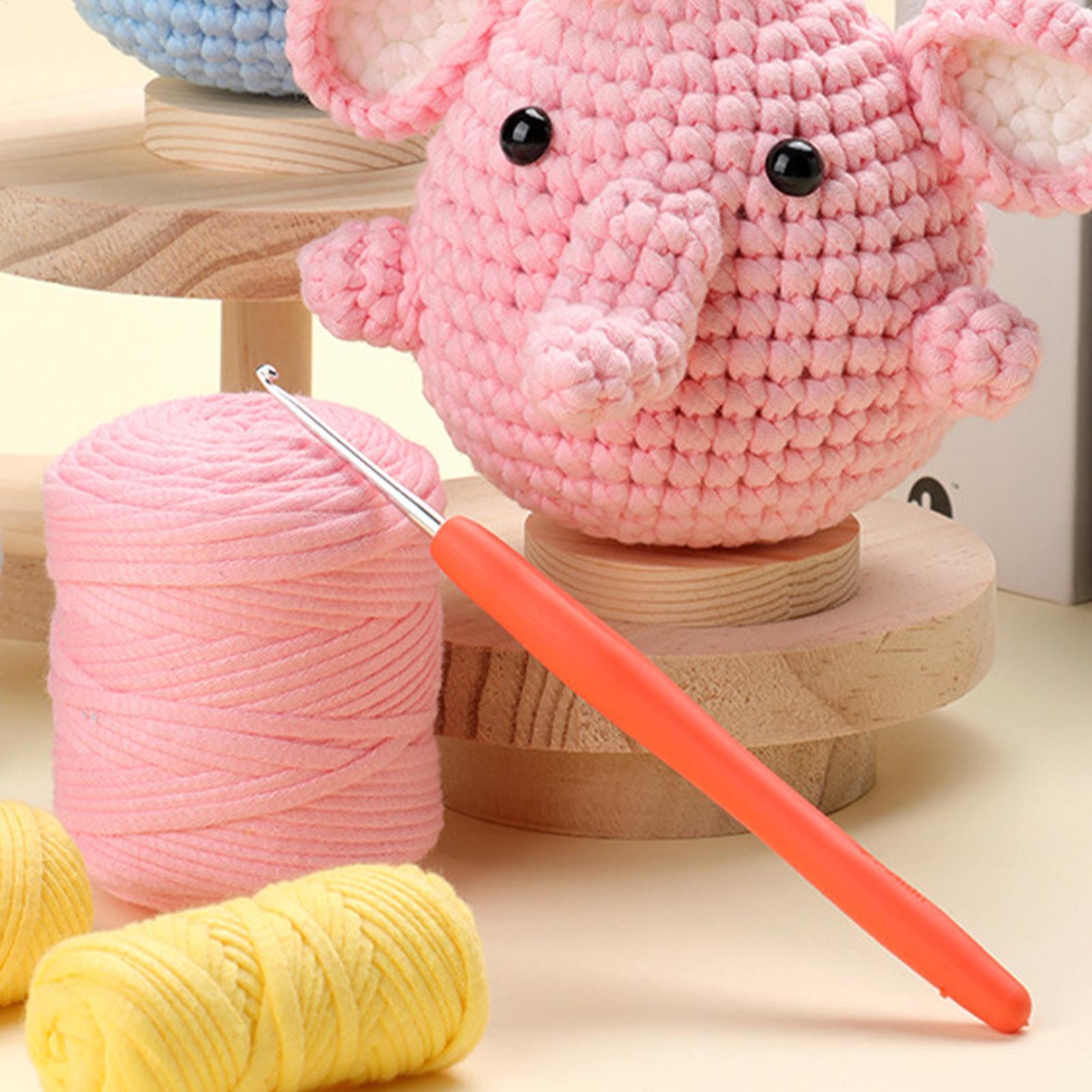 크로셰 스타터 키트 수제 코끼리 뜨개질 액세서리 크로셰 - Art Craft Elephant 리뷰 및 가격