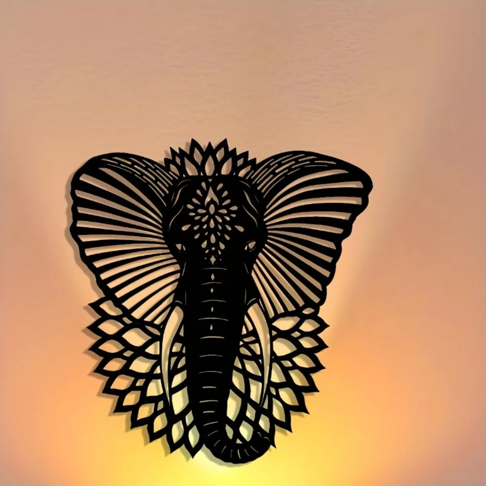 CIFBUY 금속 벽 예술 코끼리 코 모양 표시판 정밀 - Art Craft Elephant 리뷰 및 가격