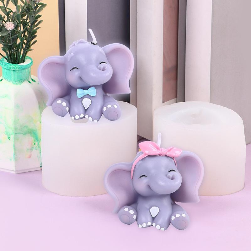 귀여운 3D 코끼리 실리콘 양초 몰드 무독성 간편 탈형 - Art Craft Elephant 리뷰 및 가격