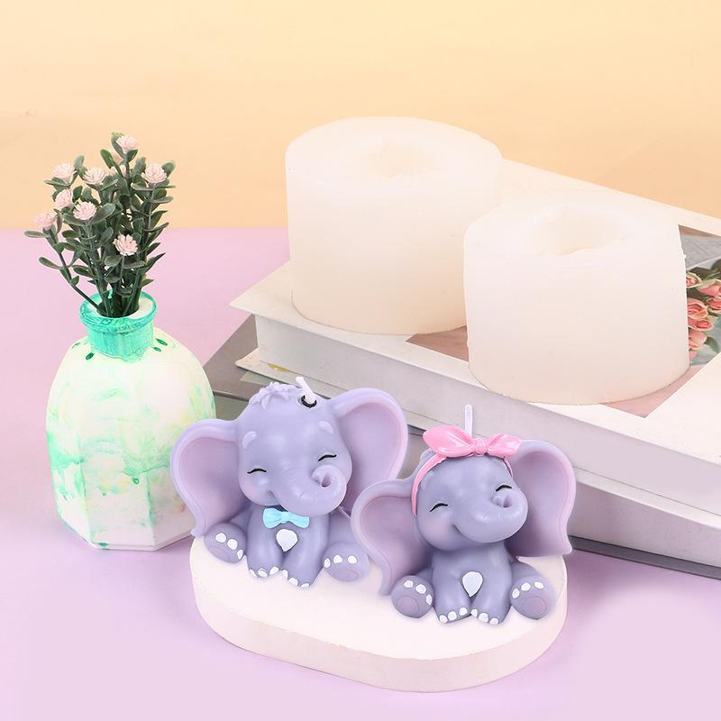 귀여운 3D 코끼리 실리콘 양초 몰드 무독성 간편 탈형 - Art Craft Elephant 리뷰 및 가격