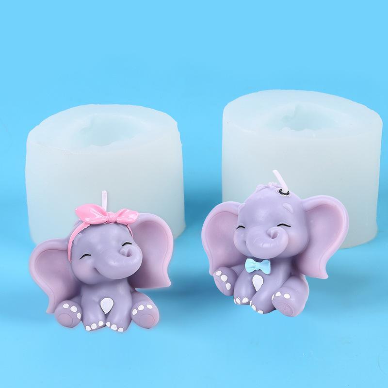 귀여운 3D 코끼리 실리콘 양초 몰드 무독성 간편 탈형 - Art Craft Elephant 리뷰 및 가격