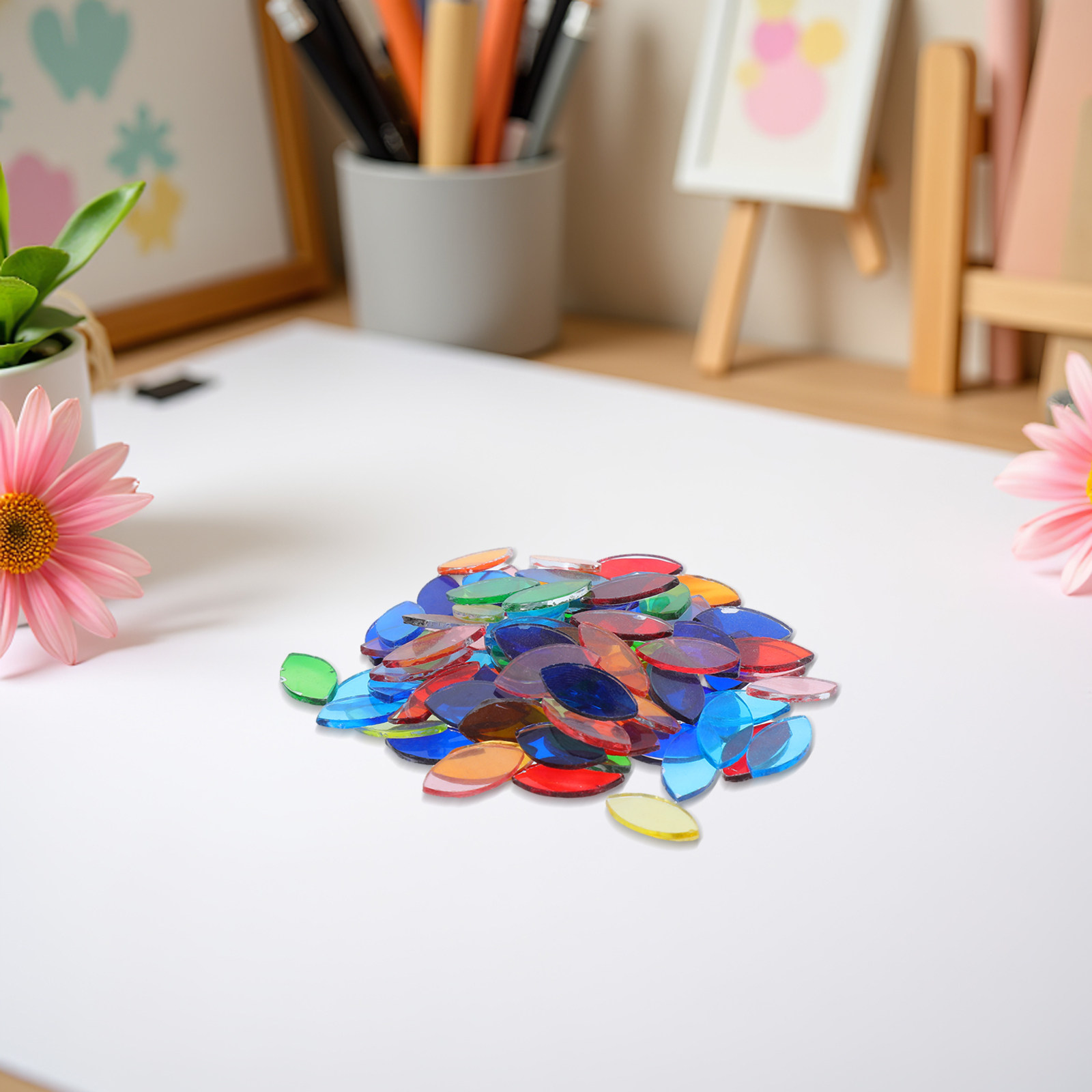 443Pcs 잎 유리 모자이크 타일 DIY 공예를위한  - Art Craft Leaves 리뷰 및 가격