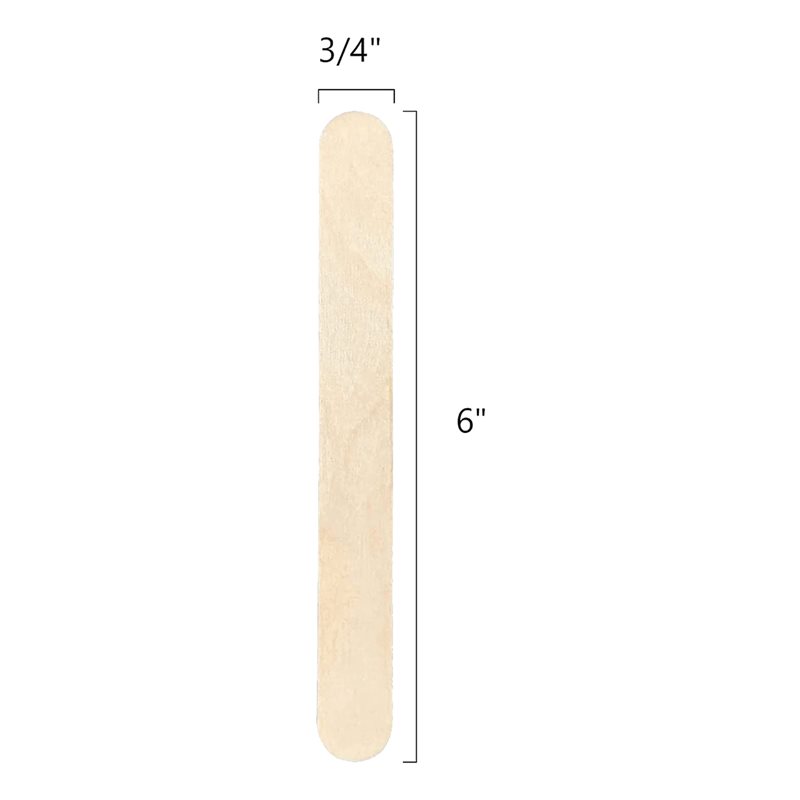 DTA4 500개입 나무 공예 스틱, 6x3/4인치 대 - Art Craft Jumbo 리뷰 및 가격