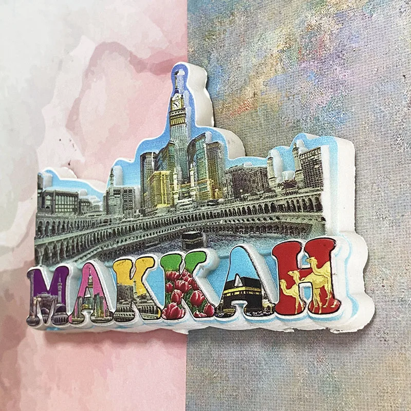 메카 3D 냉장고 자석 관광 기념품 냉장고 자석 장식  - Art Craft Magnet 리뷰 및 가격