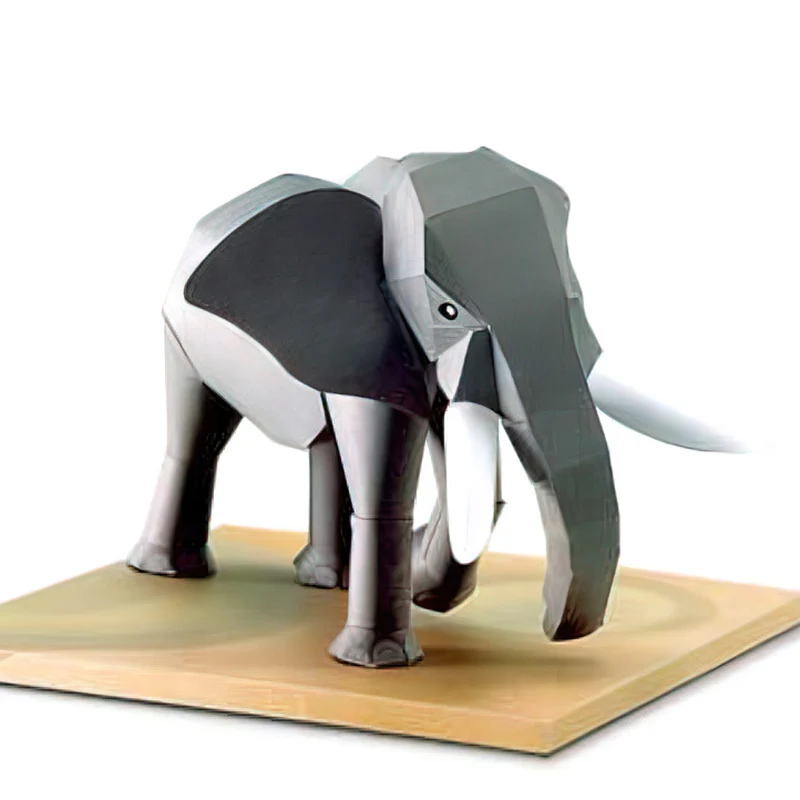 아프리카 코끼리 종이 접기 예술 미니 3D 종이 모델, - Art Craft Elephant 리뷰 및 가격