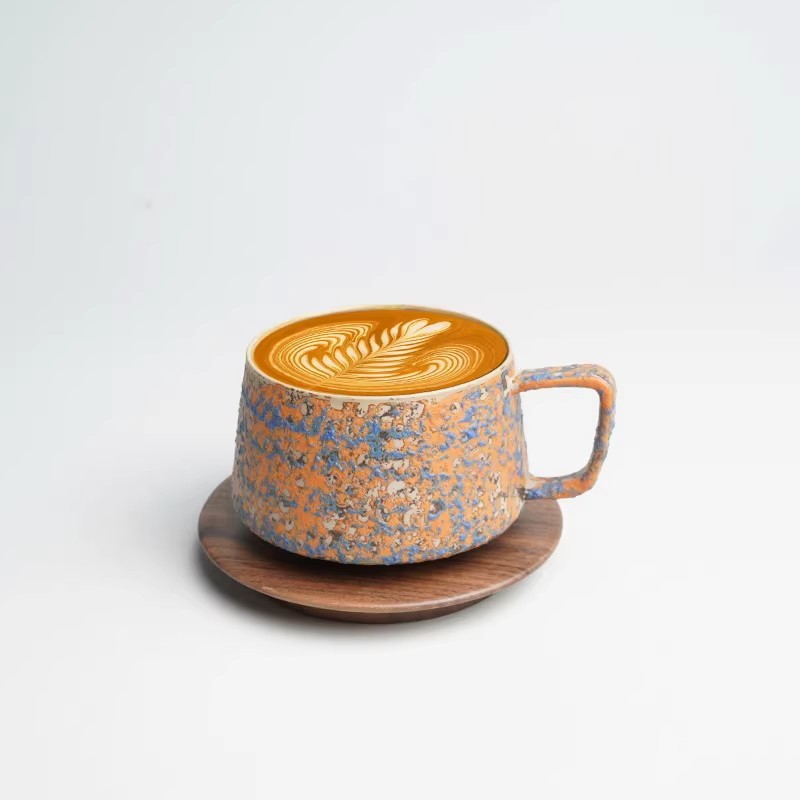 일본 스타일 레트로 독점 디자인 세라믹 텍스처 커피 컵 - Art And Craft Exclusives 리뷰 및 가격