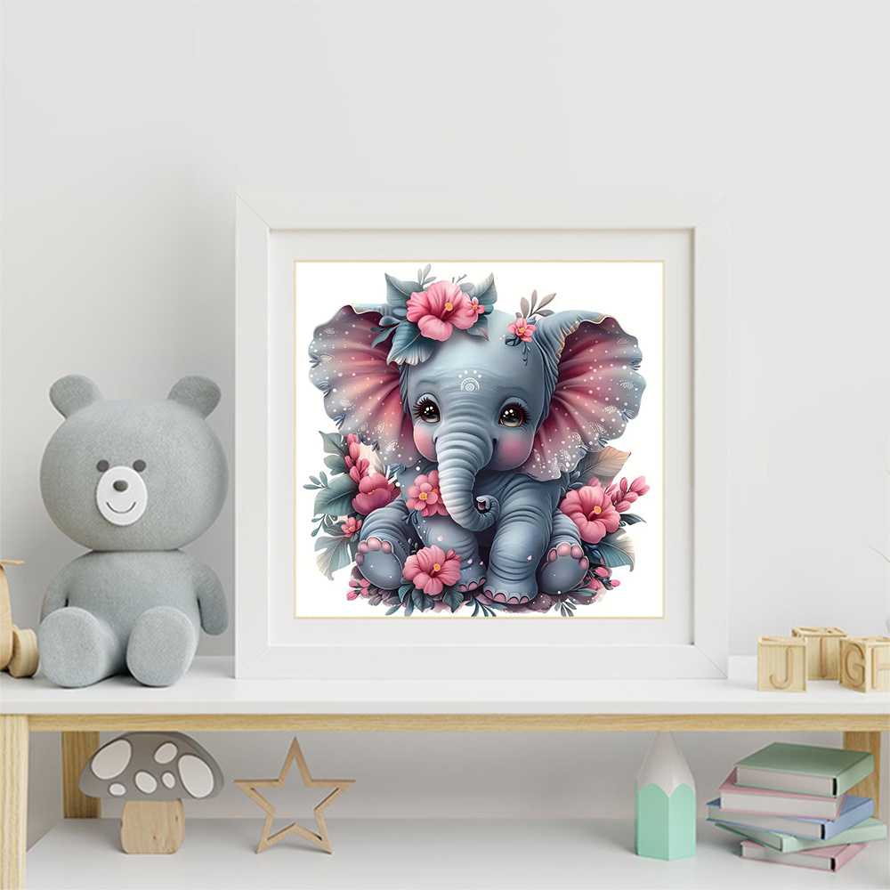 HUACAN 다이아몬드 페인팅 동물 코끼리 모자이크,  - Art Craft Elephant 리뷰 및 가격