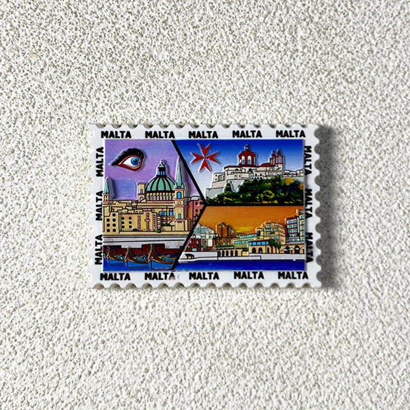 1개, 몰타 관광 기념품 홈 데코 아이템 예술 및 공예 - Art Craft Magnet 리뷰 및 가격