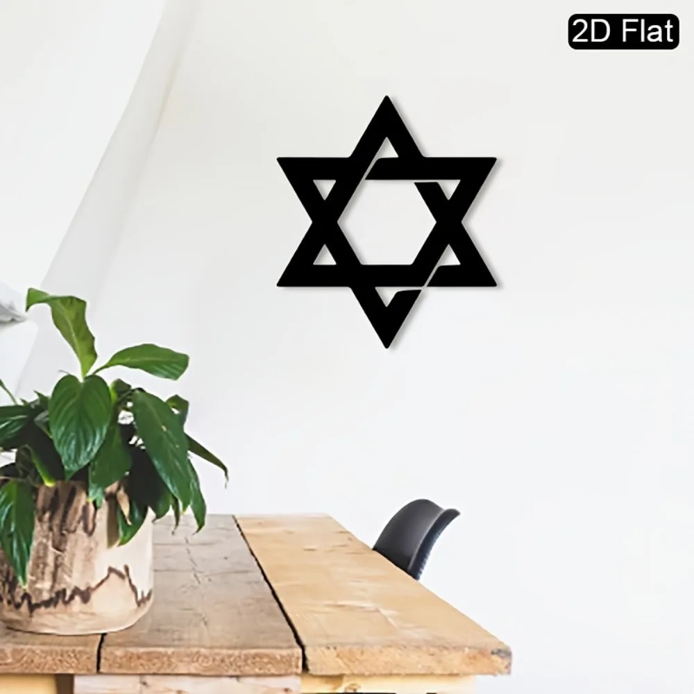 CIFBUY 철제 벽 장식 다윗의 별 금속 조각품 벽걸 - Art & Craft Fair 리뷰 및 가격