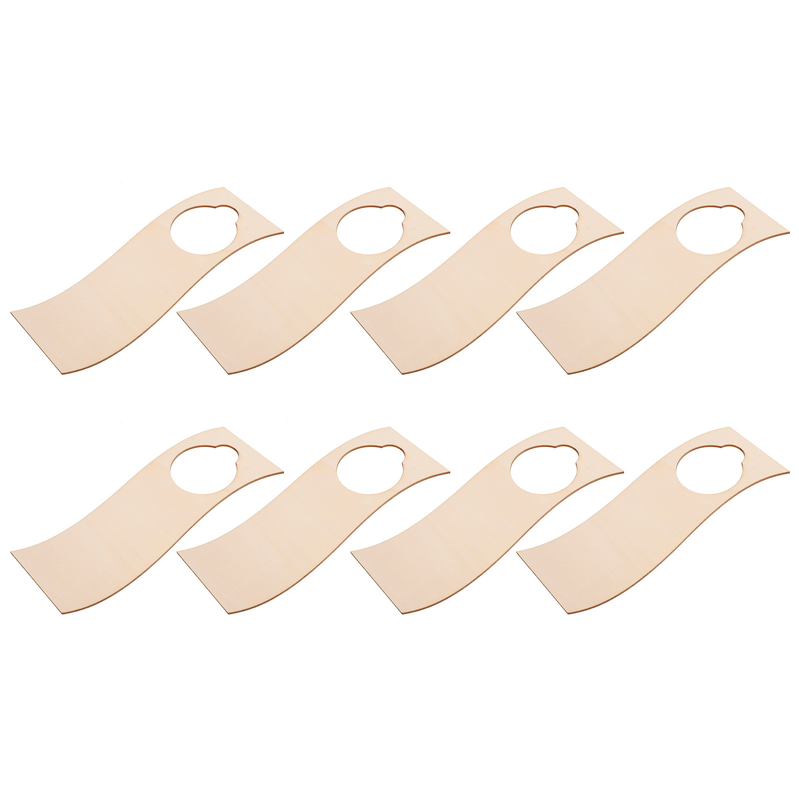 10Pcs 도어 손잡이 나무 표지판 빈 나무 플라크 D - Art Craft Workshop 리뷰 및 가격