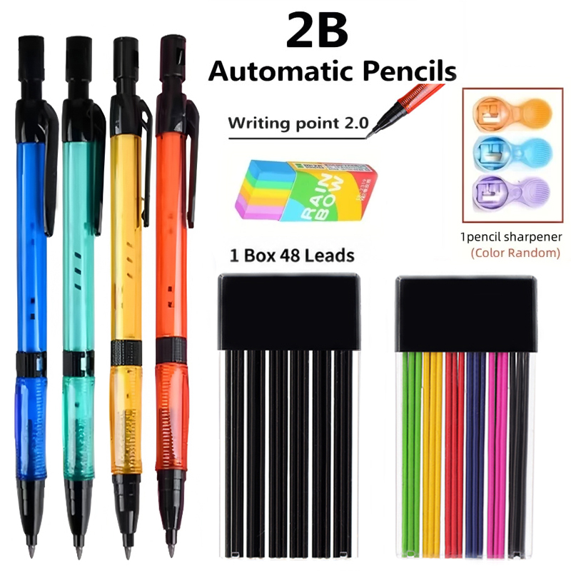 2.0mm 기계식 연필 세트(2B 검정/컬러 리필 포함 - Staedtler Pencil Lumocolor 리뷰 및 가격