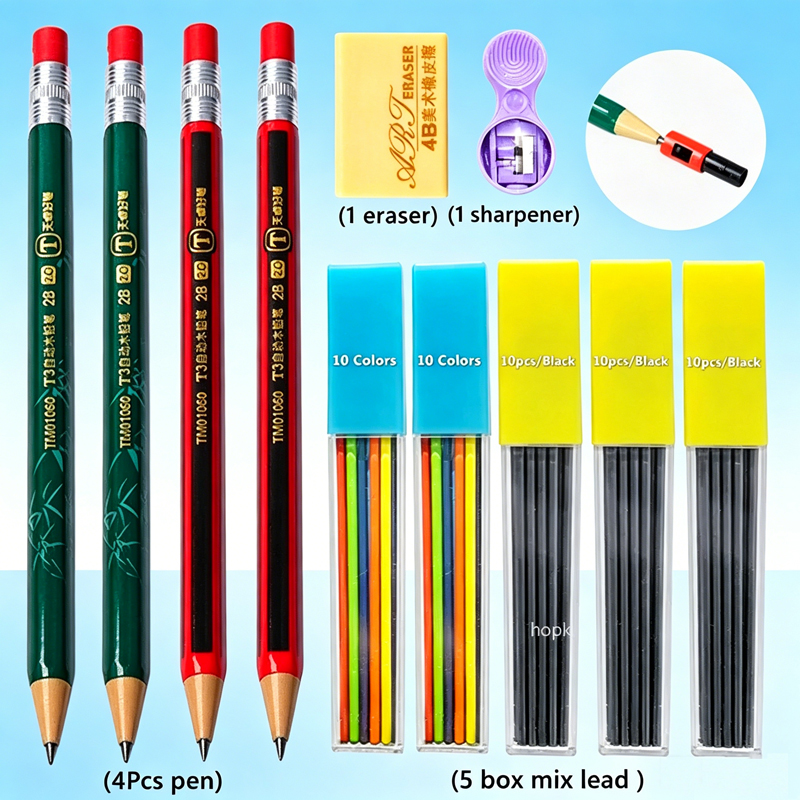 1-42Pcs 기계식 연필 세트 2B 2.0mm 자동  - Staedtler Pencil Lumocolor 리뷰 및 가격