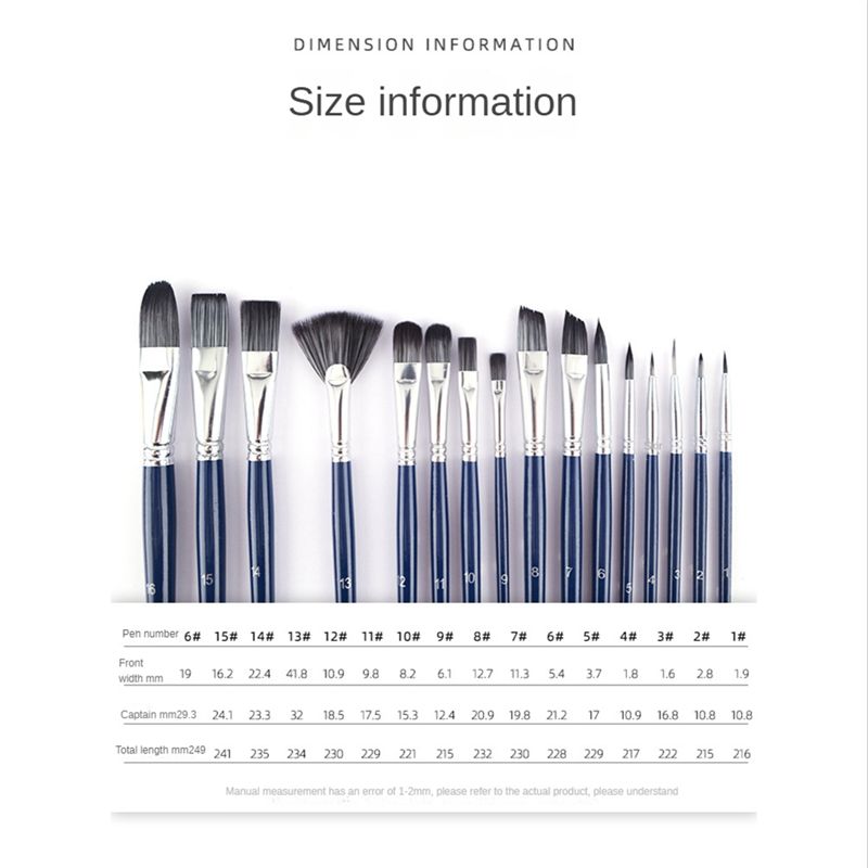 무걱정- 페인트 브러쉬 세트, 예술가용 페인트 브러쉬  - Craft And Art Difference 리뷰 및 가격