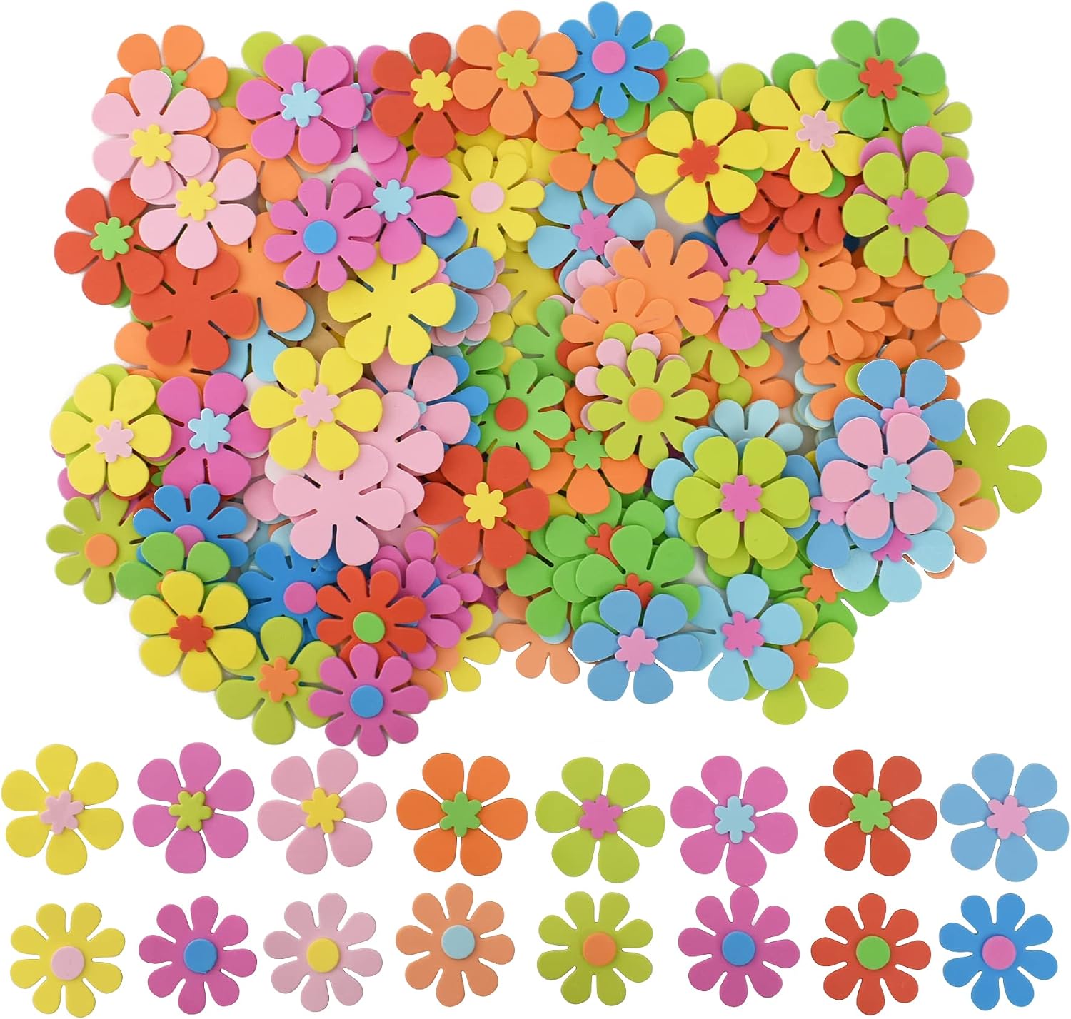 100개 신상 믹스 3D 꽃폼 스티커 어린이 미술 공예 - Art Craft Activities For Preschoolers 리뷰 및 가격