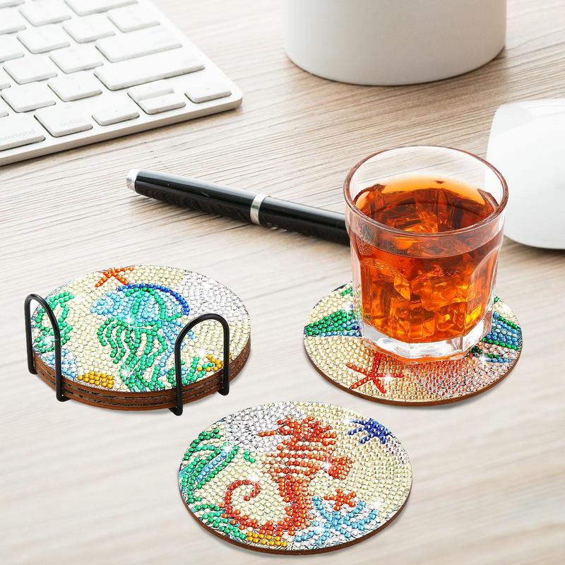 보석 아트 컵 받침 공예 키트 그림 아트 보석 컵 받침 - Art Craft Cup 리뷰 및 가격