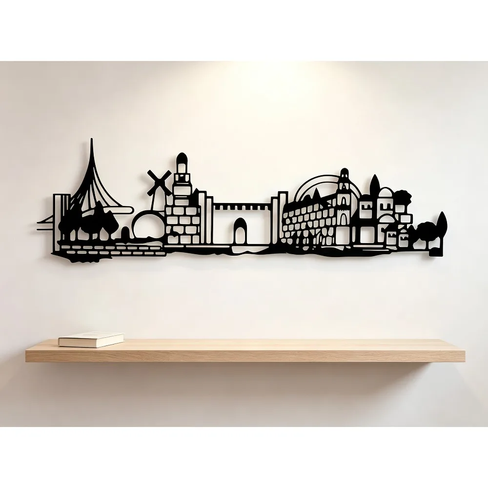 CIFBUY 철제 벽 장식 예루살렘 스카이라인 올드 시 - Art & Craft Fair 리뷰 및 가격