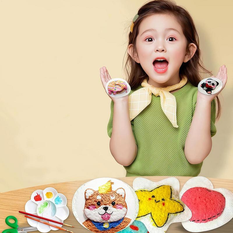 공예품 용 폼 페인트 감각 미술 질감 키트 수제 공예  - Art Craft Activities For Preschoolers 리뷰 및 가격